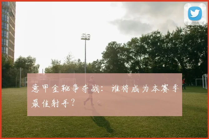 意甲金靴争夺战:谁将成为本赛季最佳射手?