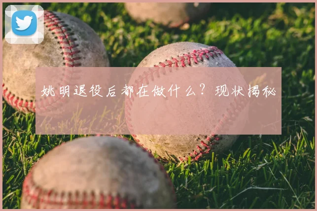 姚明退役后都在做什么？现状揭秘